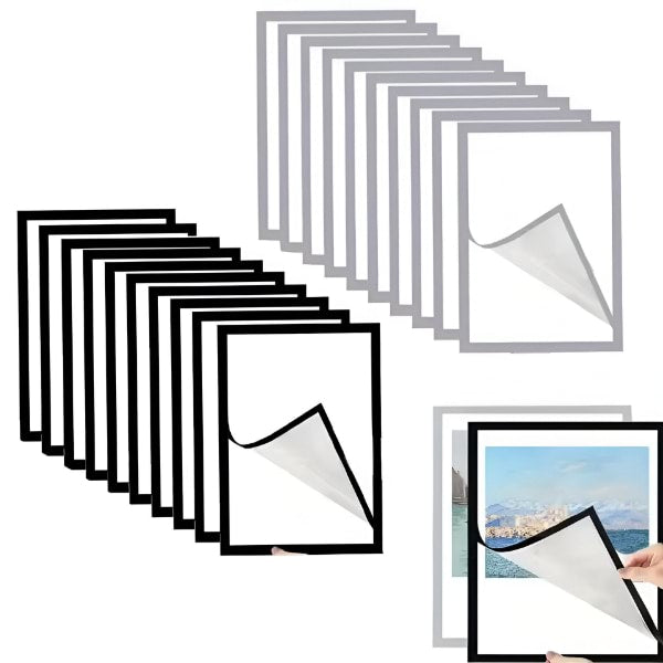 Picture frame set to match any décor (5 pieces) | FRAMEMAG