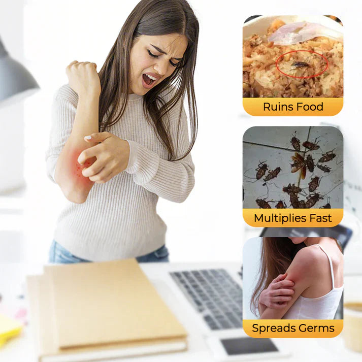 💥Cockroach-Killing Bait Stickers🔥