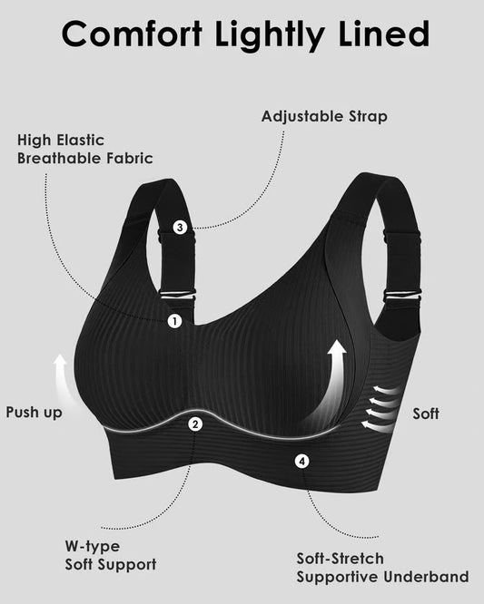 Hot Sale 49% OFF🔥Wire-Free Non-Marking Skin-Friendly Push-Up Bra🔥PACK OF 3