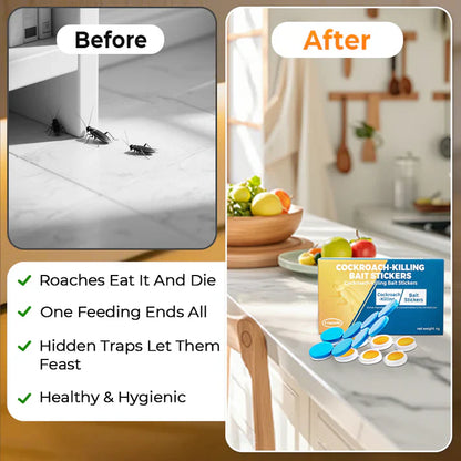 💥Cockroach-Killing Bait Stickers🔥