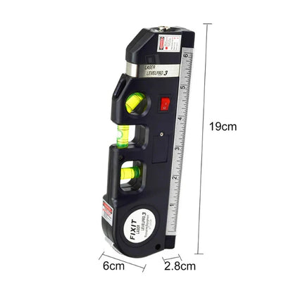 Imported 5 in 1 Multi Purpose Laser Level Pro 3 Laser Leveler Scale Power Tool