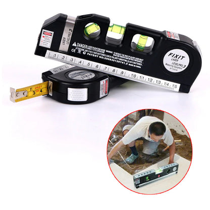 Imported 5 in 1 Multi Purpose Laser Level Pro 3 Laser Leveler Scale Power Tool